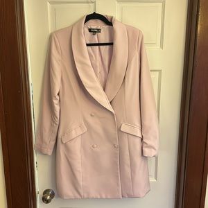 Pink/Lavender Blazer Dress